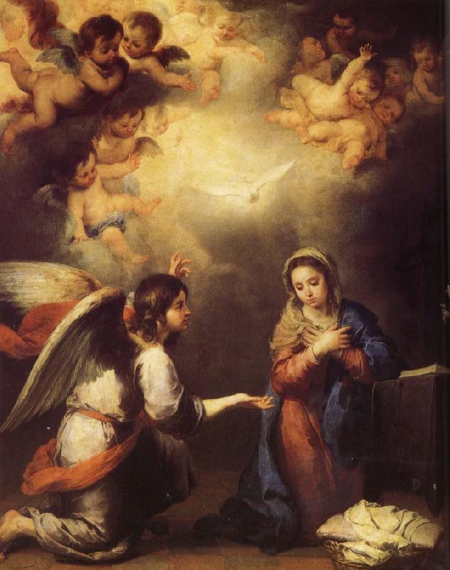 Bartolome Esteban Murillo Angel messenger